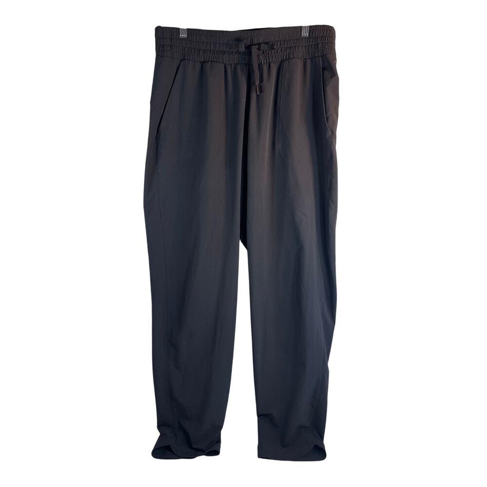 Spanx out of office black size XL Tall/Long pants with drawstring and pockets